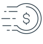 Fast money icon