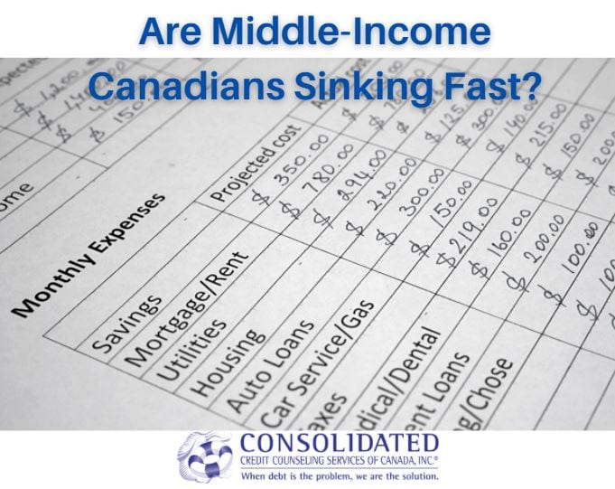 Are Canadians Sinking Fast? Consolidated Credit Canada