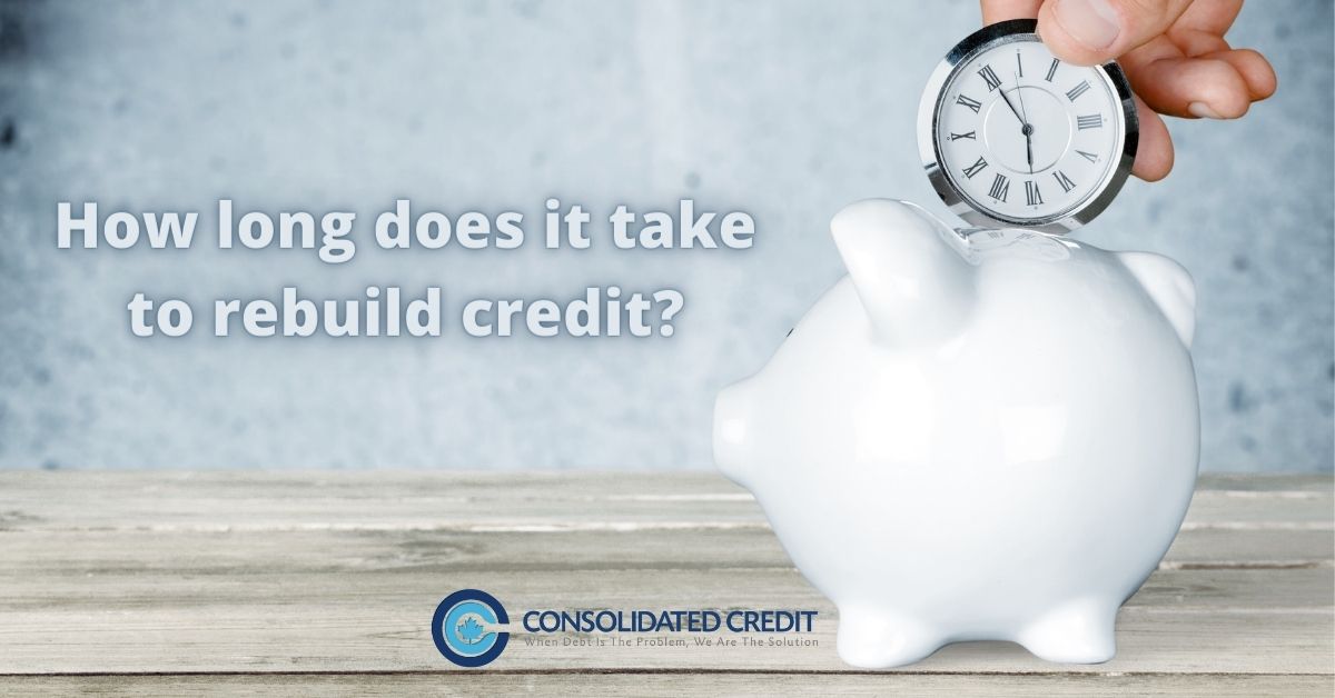 how long does it take to rebuild credit