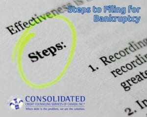 Image showing this topic: Steps to File Bankruptcy in Canada