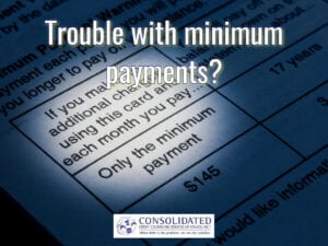 minimum payment statement