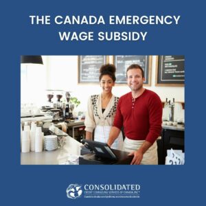 An owner getting help from the Canada Emergency wage subsidy