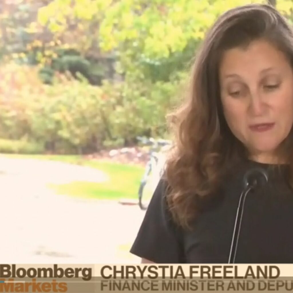 Chrystia-Freeland-On-Bloomberg