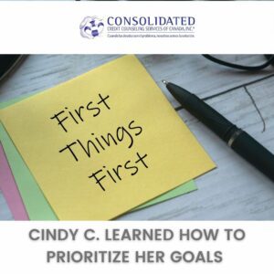 Image showing this topic: Learning to Prioritize Financial Goals (Cindy C.)