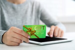 Image showing this topic: Gift cards: Waste not, want not.